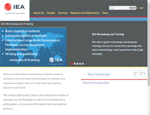 Tablet Screenshot of iea.nl